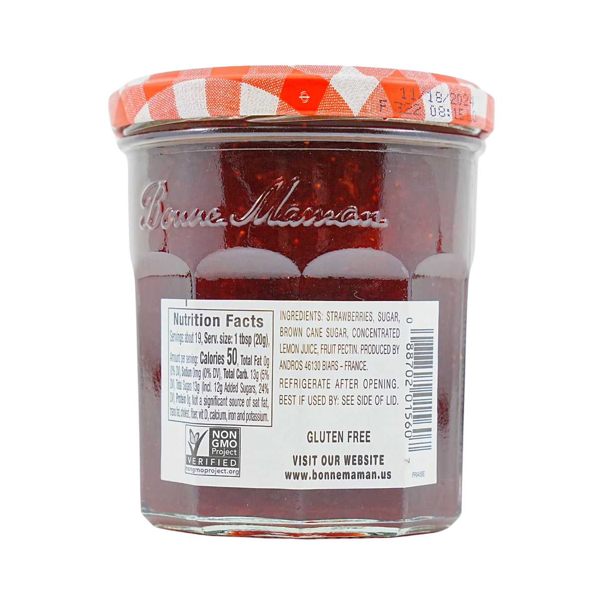 Bonne Maman Strawberry Preserve 13 oz
