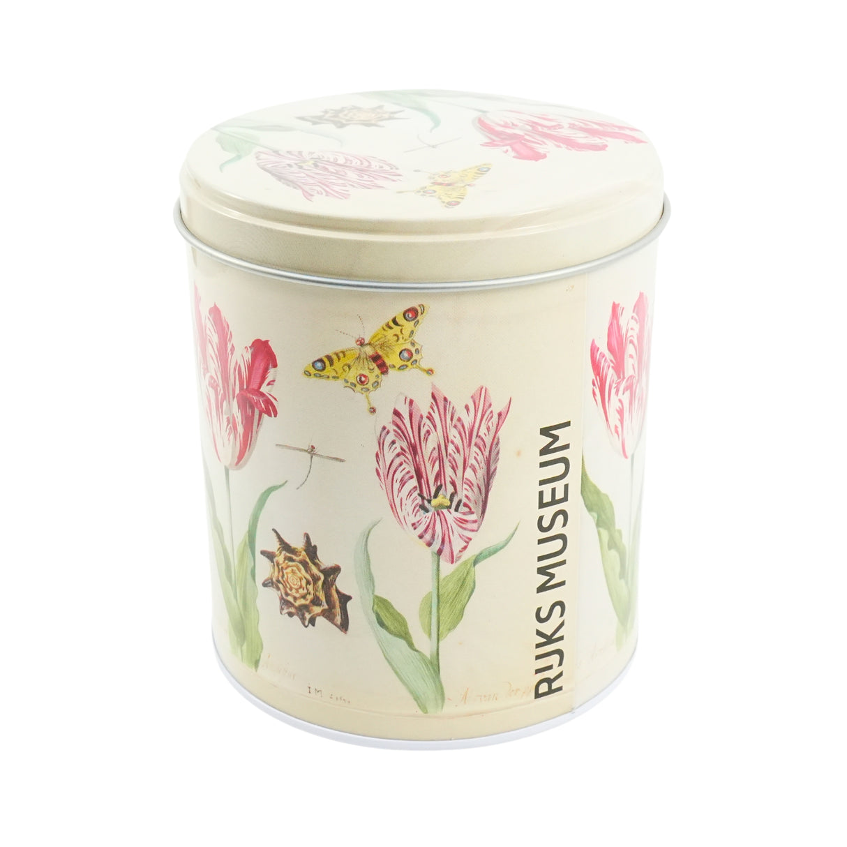 Rijks Museum  Painting with Tulips Empty Tin