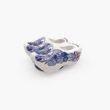 Magnet Wooden Shoe Delft Blue AMSTERDAM 1.75 inch