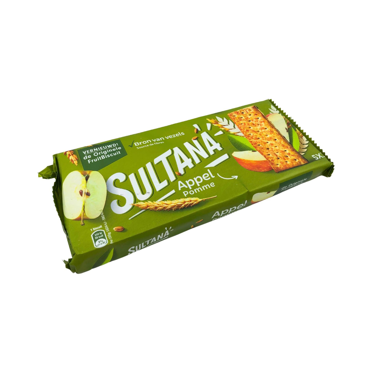 Verkade Sultana APPLE  Biscuits  6.17 oz 4