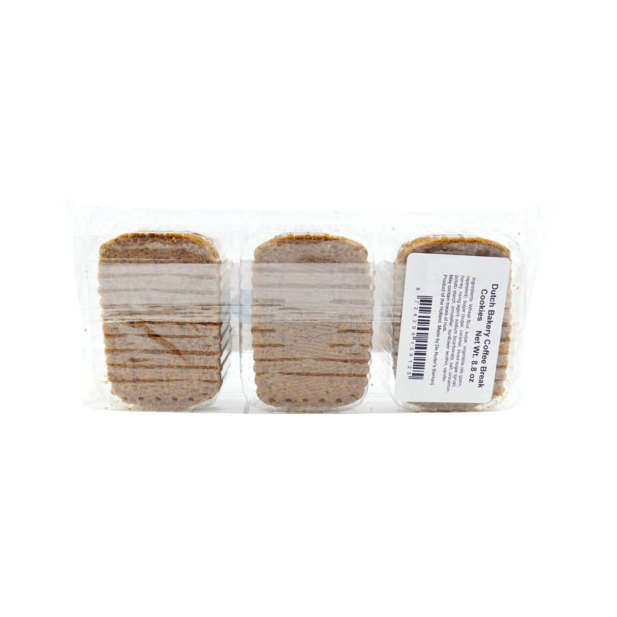 Dutch Bakery  Koffie Cookies by De Ruiterij  8.8 Oz