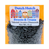 Dutch Hutch  Salmiak Diamonds (pastilles) 8 oz bag