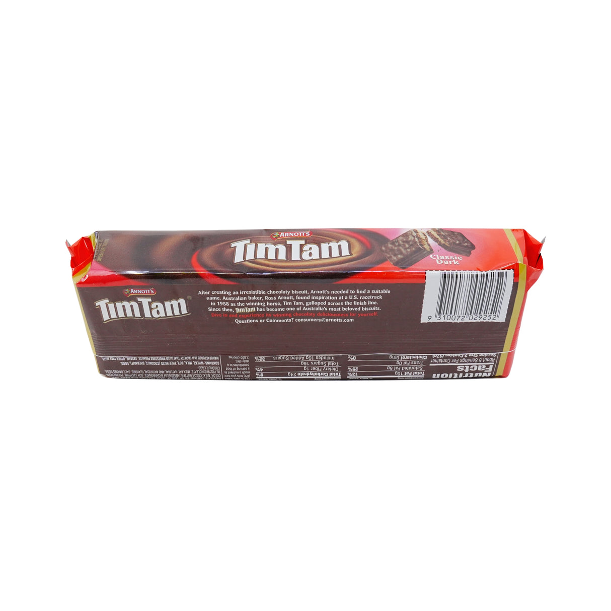 Arnott's Tim Tam Dark Chocolate Cookie Pack 7 oz