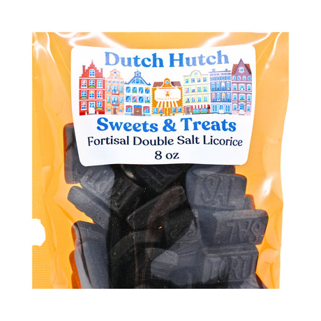 Dutch Hutch Fortisal  DZ Licorice 8 OZ Bag DC