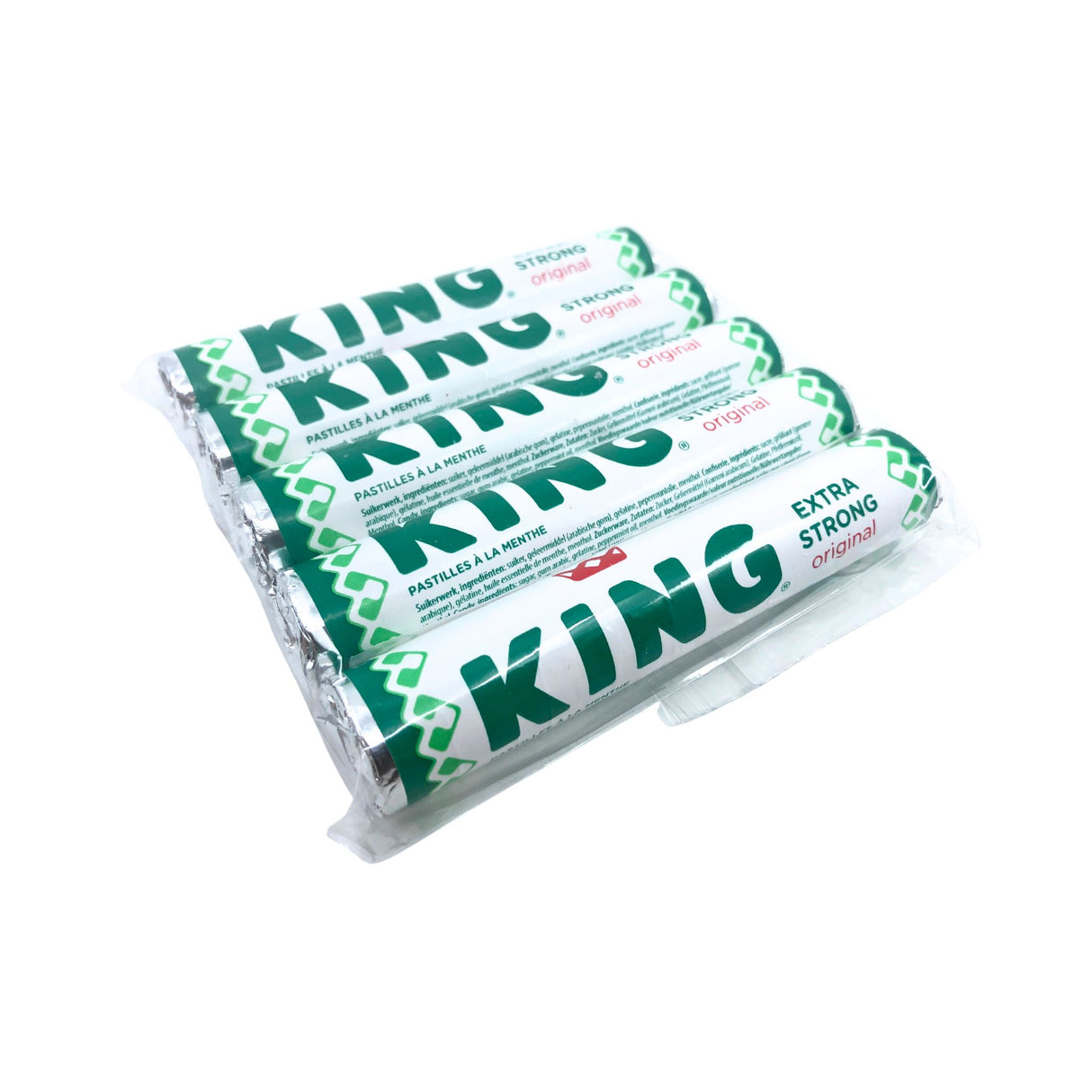 King EXTRA STRONG Peppermint 5 roll  PACK
