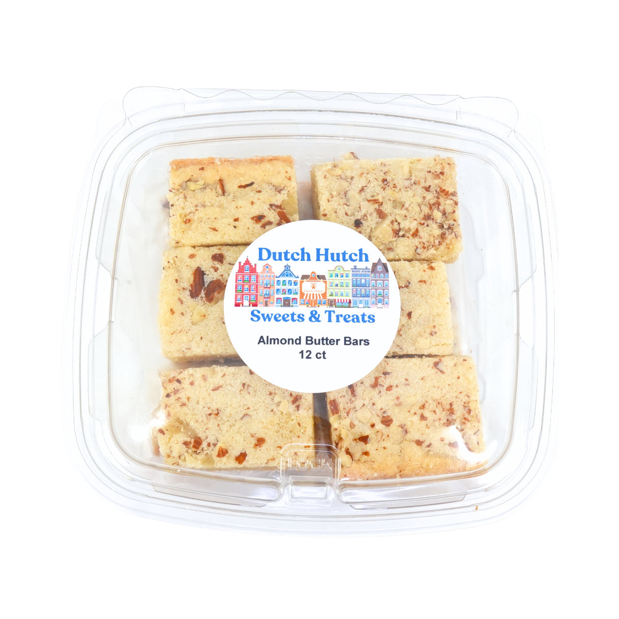 Dutch Hutch Almond Butter Bars  12 ct