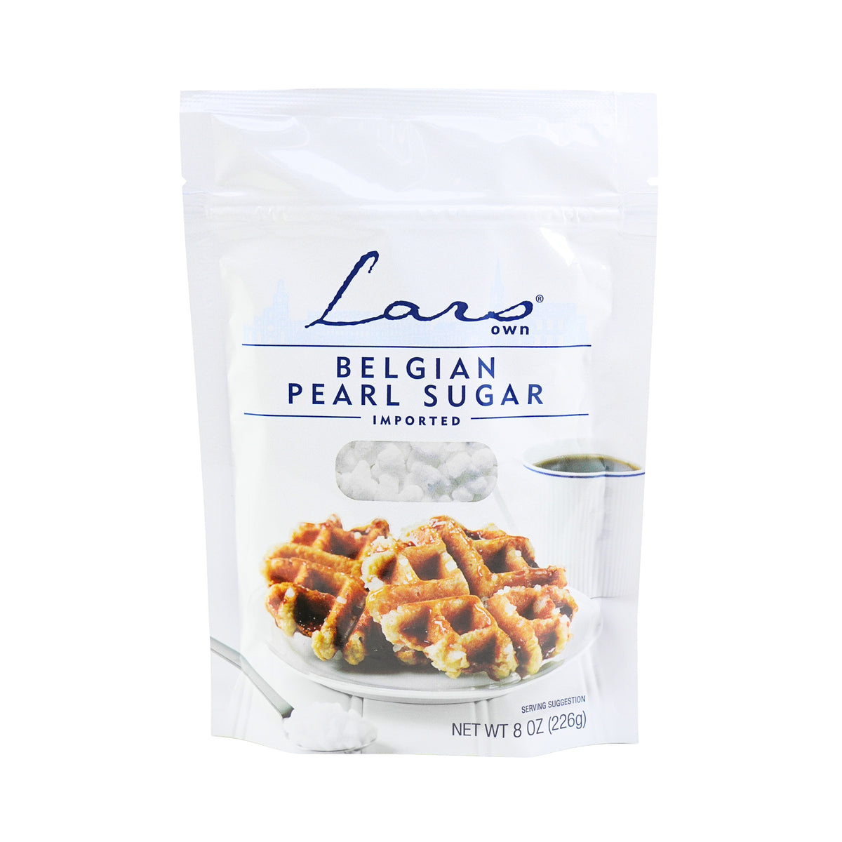Lars Own Belgian Pearl Sugar 8oz bag