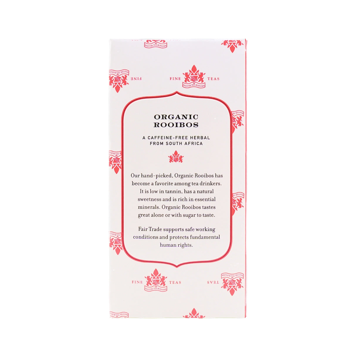 Harney & Sons Organic Rooibos Tea 20 Ct Box