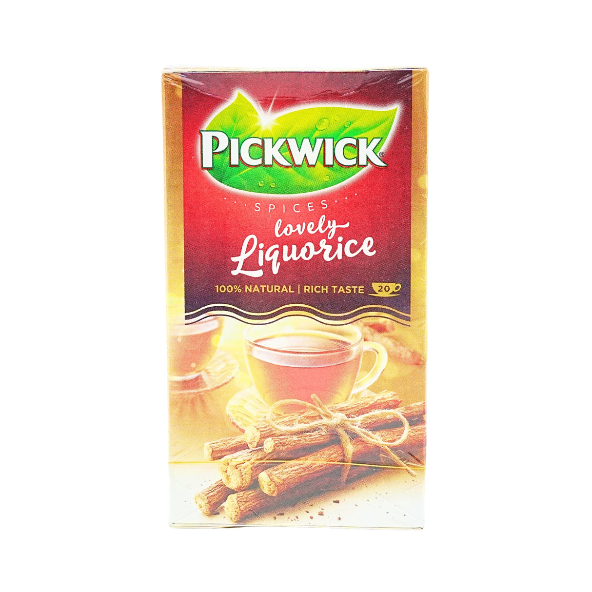 Pickwick Licorice (Zoethout)  Tea 20 ct box