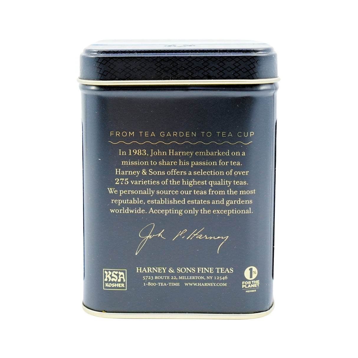 Harney Paris  Green Tea 4oz Loose Tin