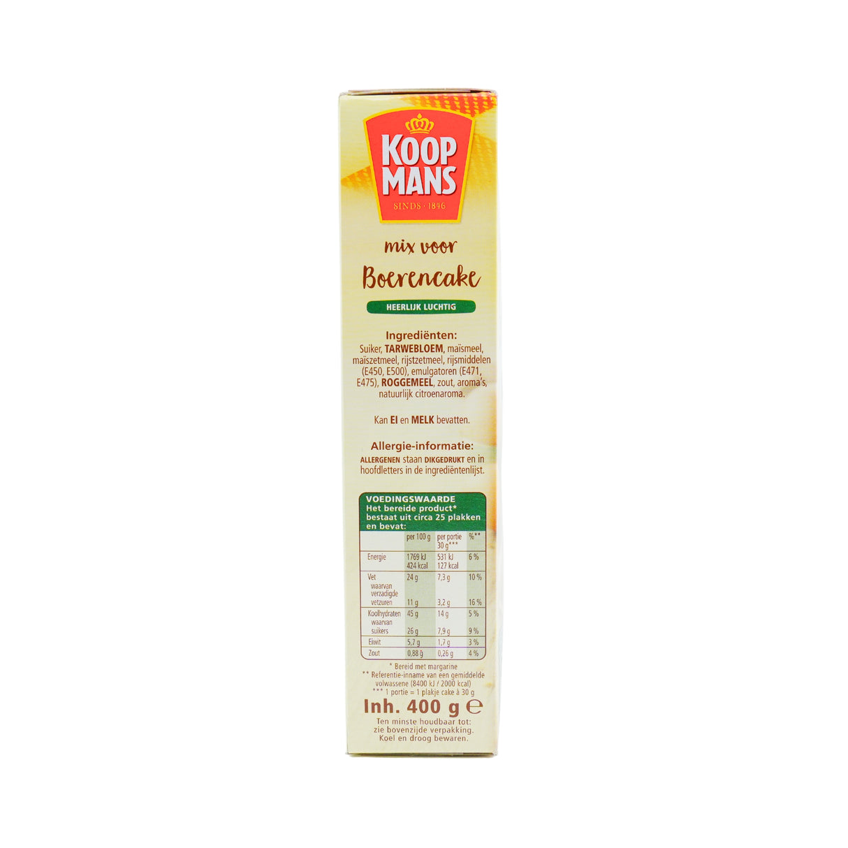 Koopmans Boeren Cake mix 14.1 Oz