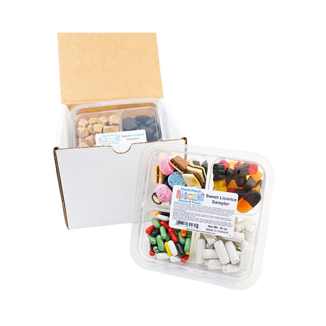 Dutch Hutch Assorted Sweet Licorice 2 Pound "Drop Box"
