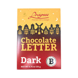 Lagosse Large Dark B Chocolate Letter 4.7oz