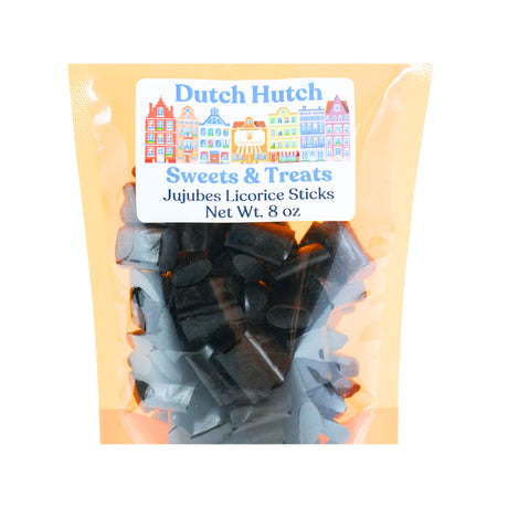 Dutch Hutch Licorice Jujubes 8oz Bag