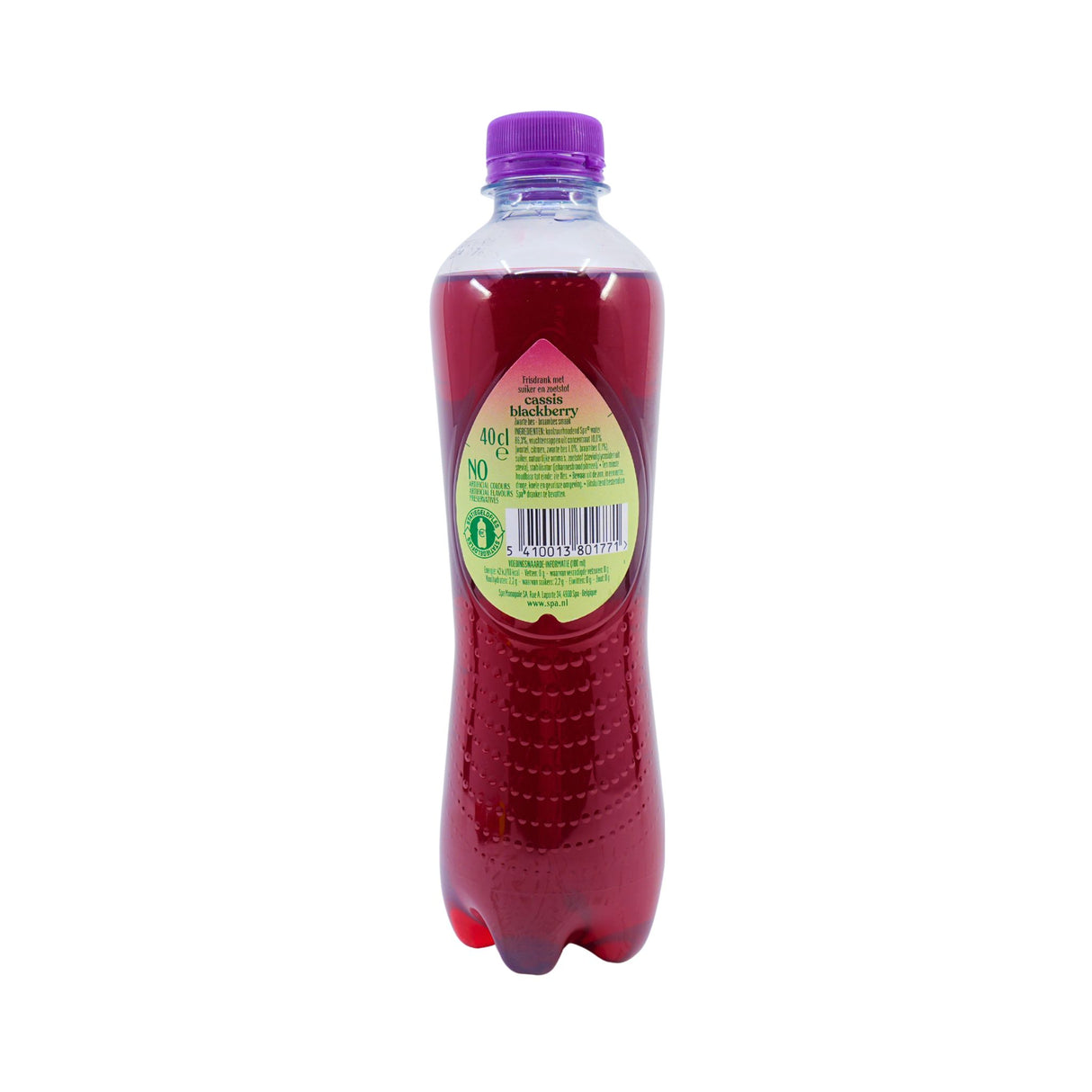 Spa Black Currant Sparkling Soda 400 ml 13.5 ounce bottle