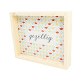 Hoekstra Decor Gezellig With Dutch Tulips Framed Wall Art