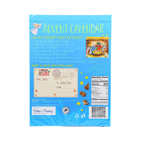 Erika's Pantry Advent Calendar Nativity Scene 1.76 oz