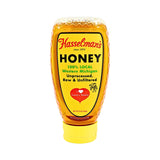 Hasselmans Honey 16 oz Inverted bottle